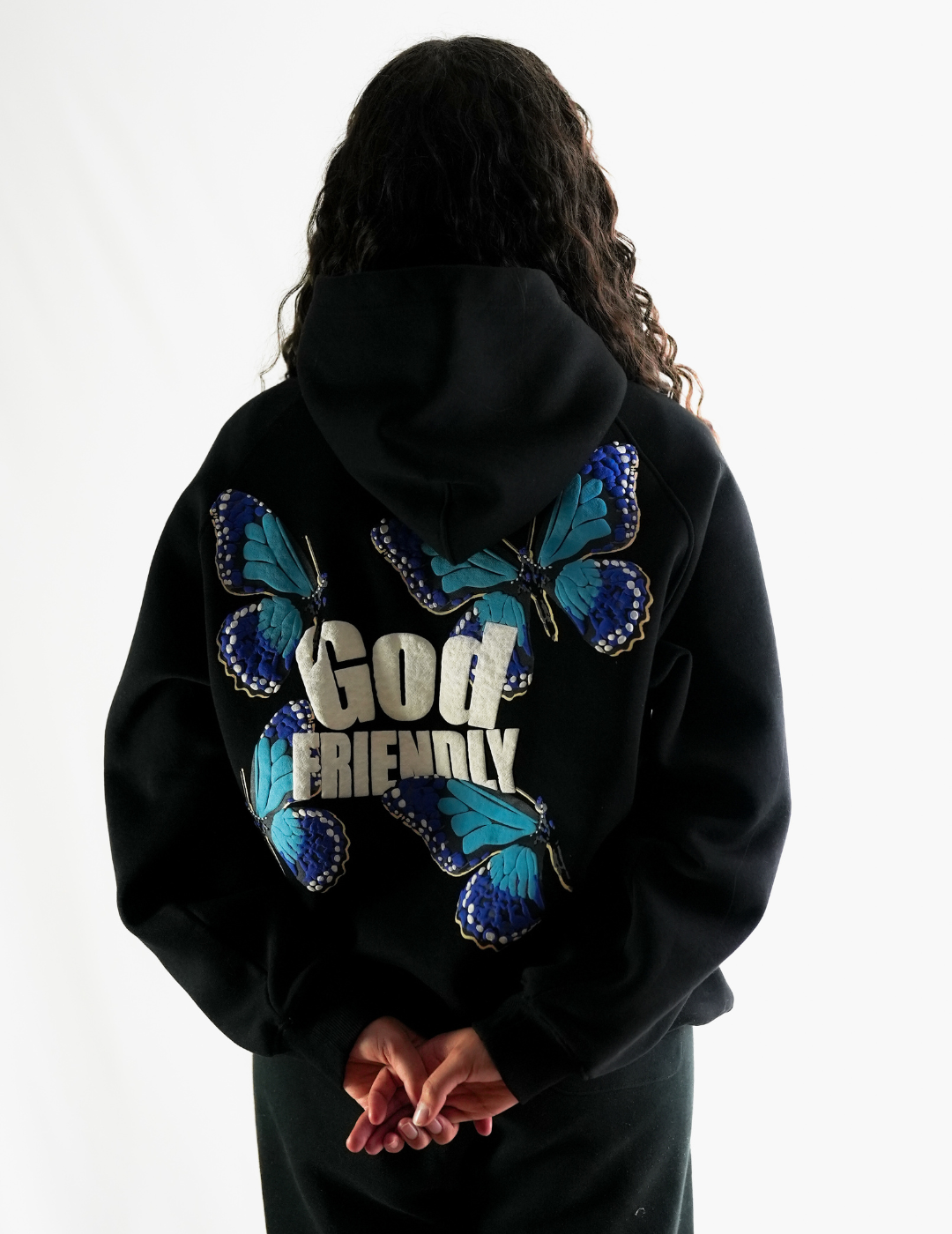 God Friendly Oversized Hoodie