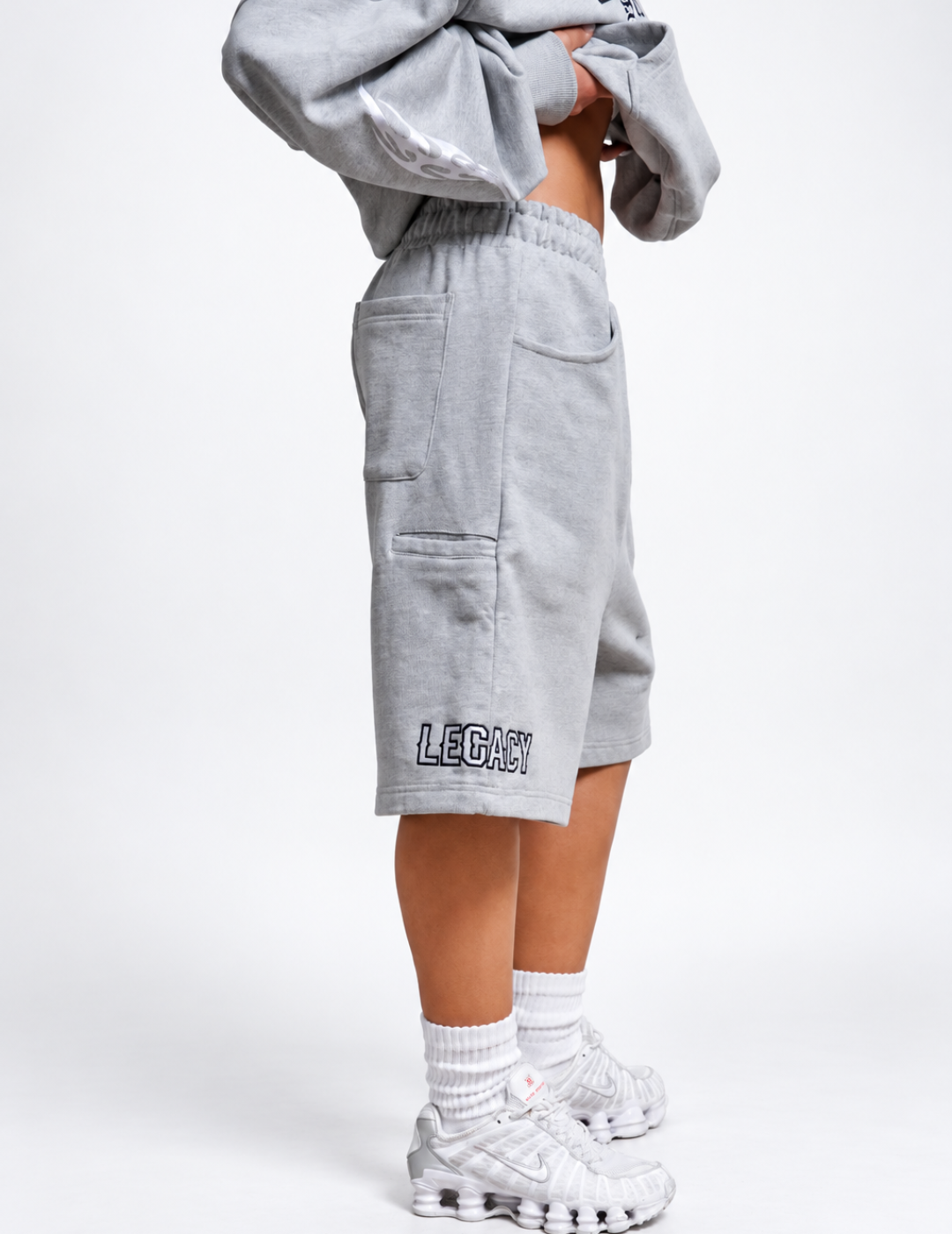 Heather Gray Jorts