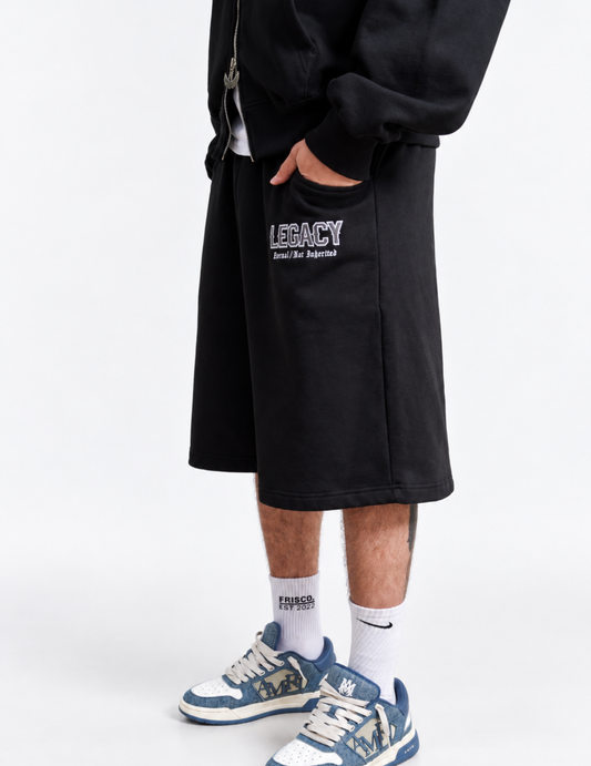 Midnight Black Jorts